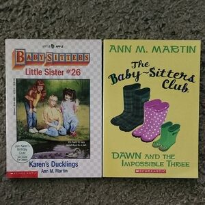 Scholastic Baby-Sitters Club Books - #5 And #26